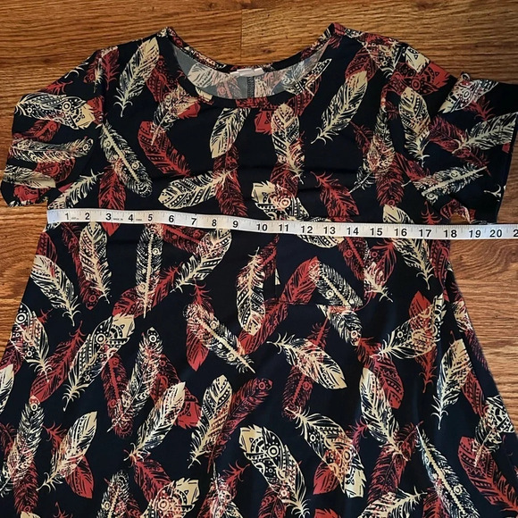 Lularoe feather dress, small - Picture 6 of 9